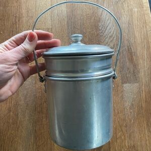 Vintage Miners Tin Lunch Box